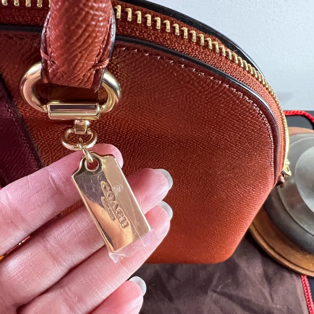 Coach Katy Satchel With Varsity Stripe - Picture 3 of 15